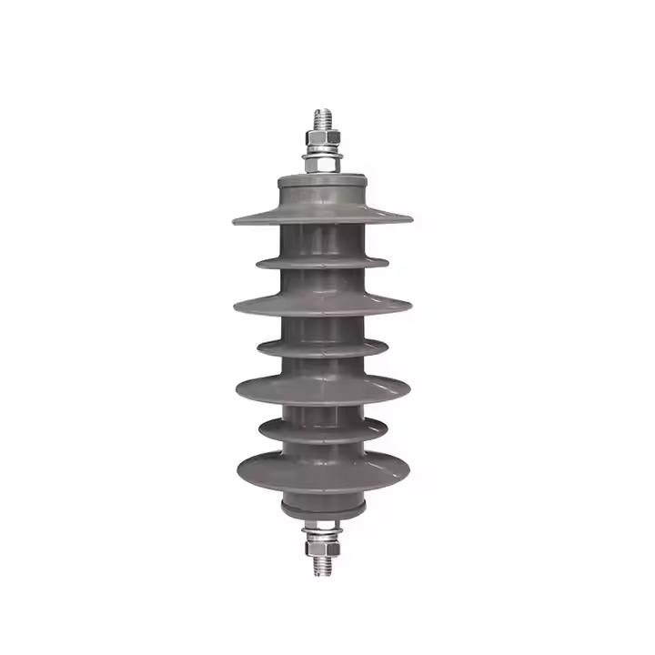 10kv 20kv 33kv 110kv Silikon Kompozit Polimer Boşluksuz Metal Çinko Oksit Yıldırım Surma Araştırıcı Metal Oksit Araştırma