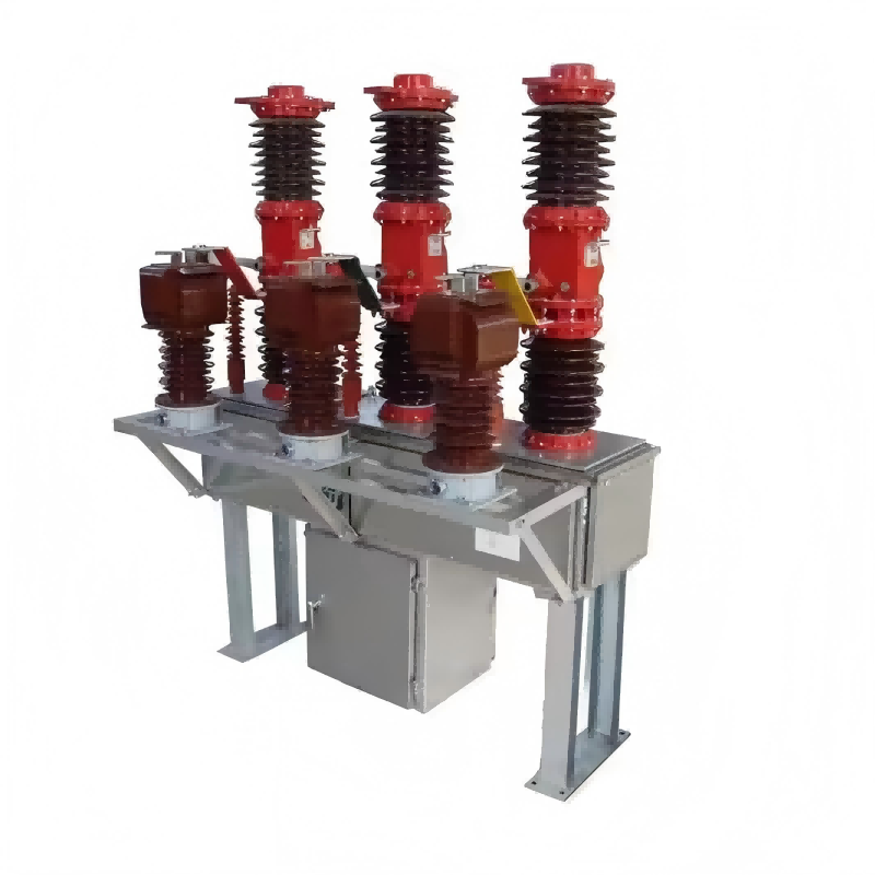 Transformatör ile üç fazlı yüksek voltaj 35kV 40.5kV vakum devre kesici